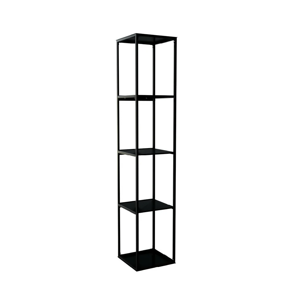 Mueble vertical 5 niveles pintado negro Marketplace - Rejiplas