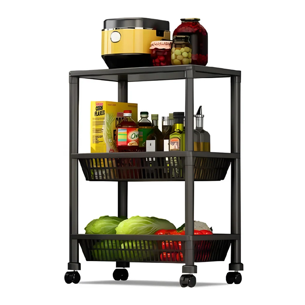 Carrito Organizador 3 Niveles Con Ruedas Multiusos YH6710-3A Marketplace - TecG
