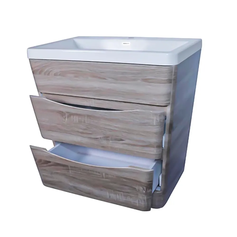 Mueble de baño con lavabo MBnatura 800W OFF