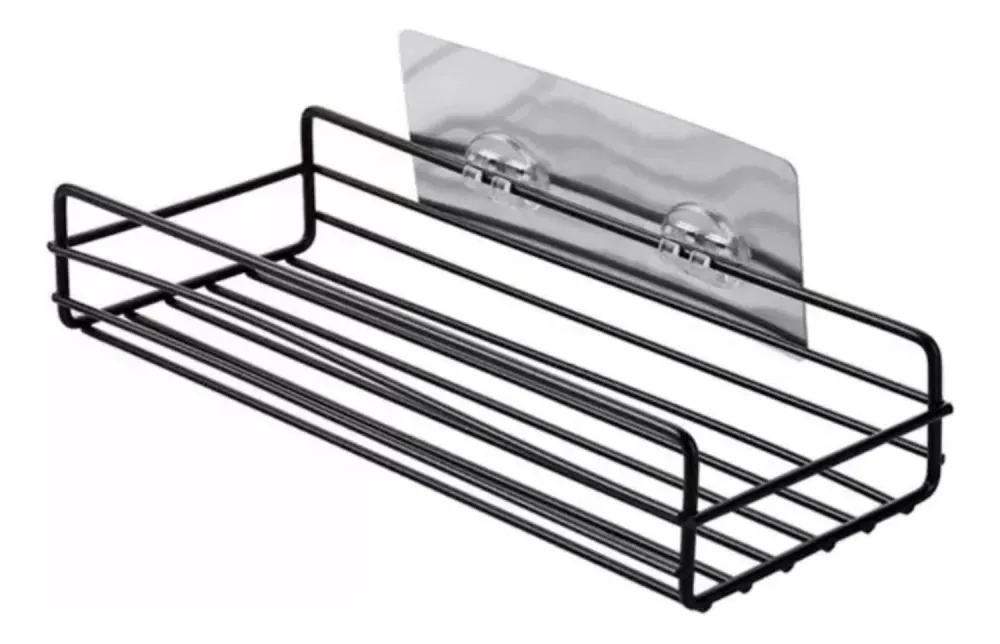 Organizador Ducha Repisa Metal Incluye Adhesivo Inoxidable
