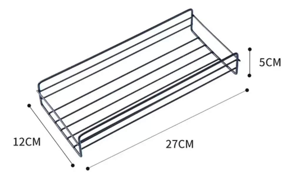 Organizador Ducha Repisa Metal Incluye Adhesivo Inoxidable