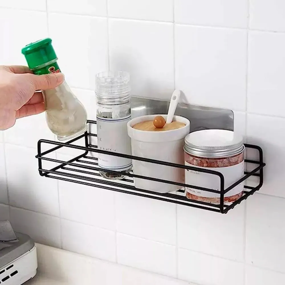 Organizador Ducha Repisa Metal Incluye Adhesivo Inoxidable