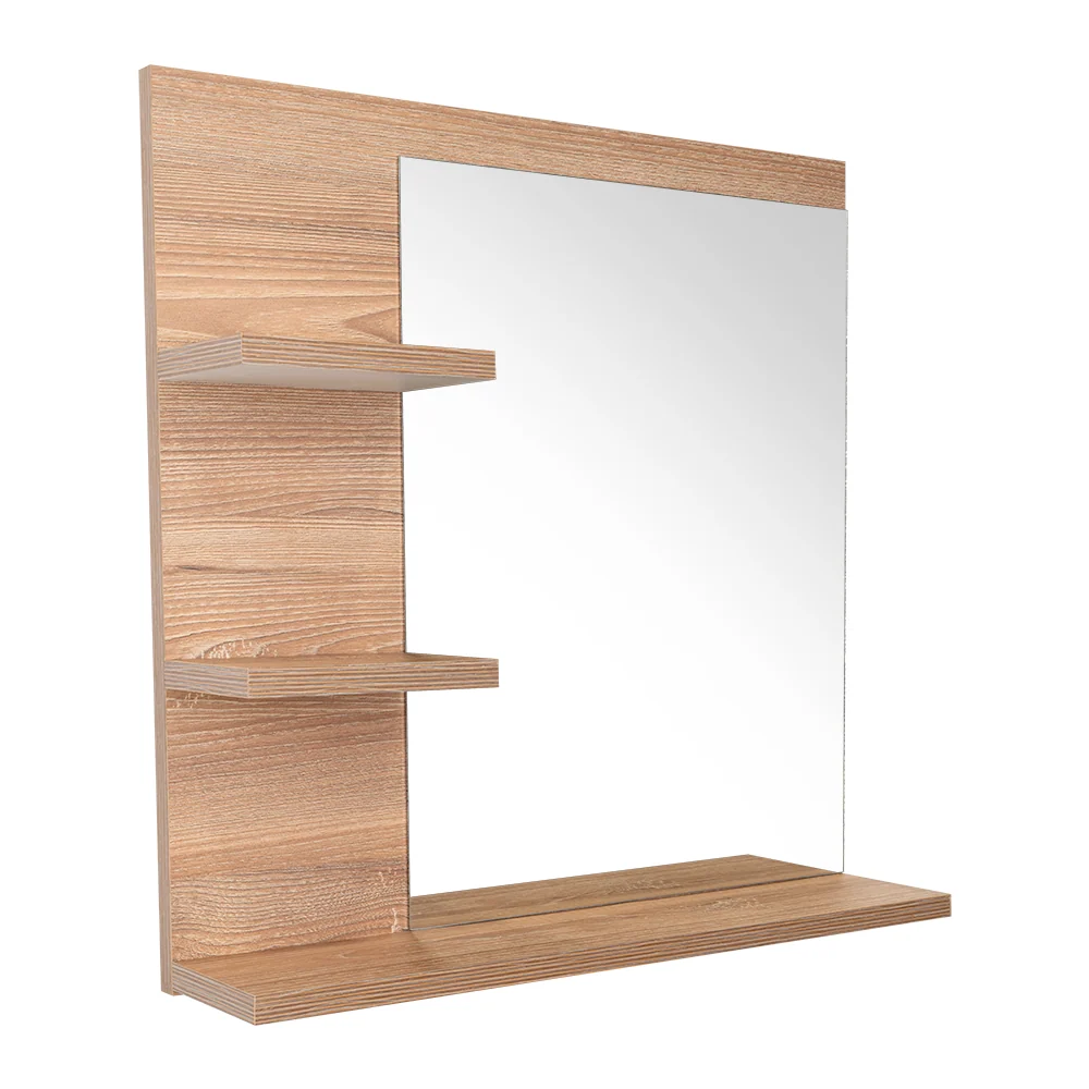 Gabinete de Baño Baume, Café Claro, Ideal Para Almacenar Objetos Reflekta MG