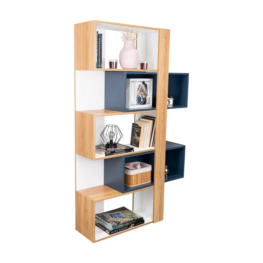 Biblioteca Beijing, Fresno Europeo y Blanco Kronos Azul RTA Design