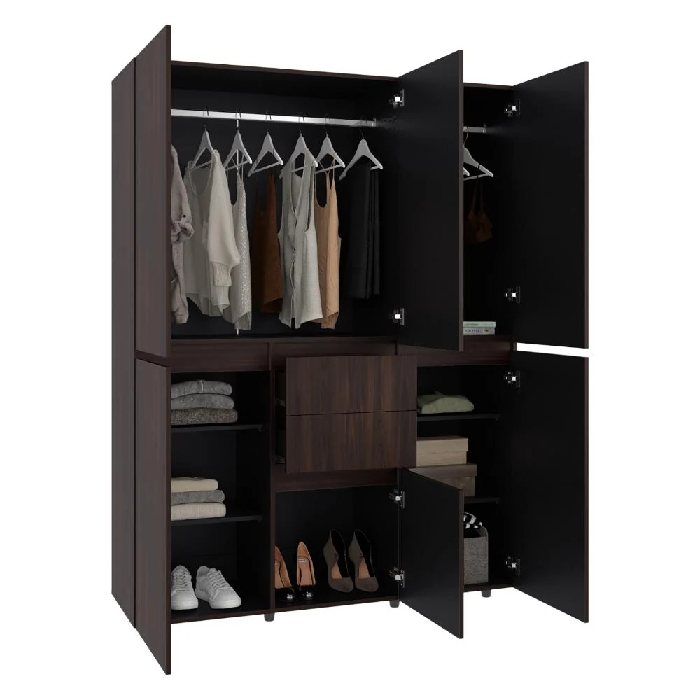 Closet Bea, Nogal y Wengue RTA Design