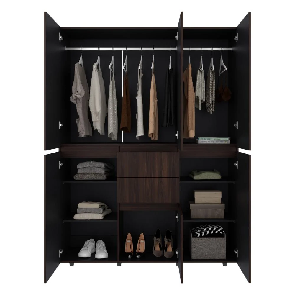 Closet Bea, Nogal y Wengue RTA Design