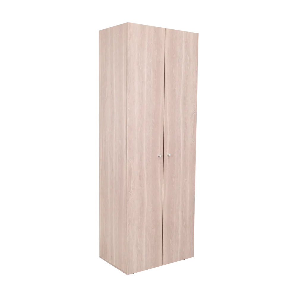 Closet Beico, Positano y Blanco Duqueza, Con Dos Puertas Abatibles y Cuatro Entrepaños RTA Design