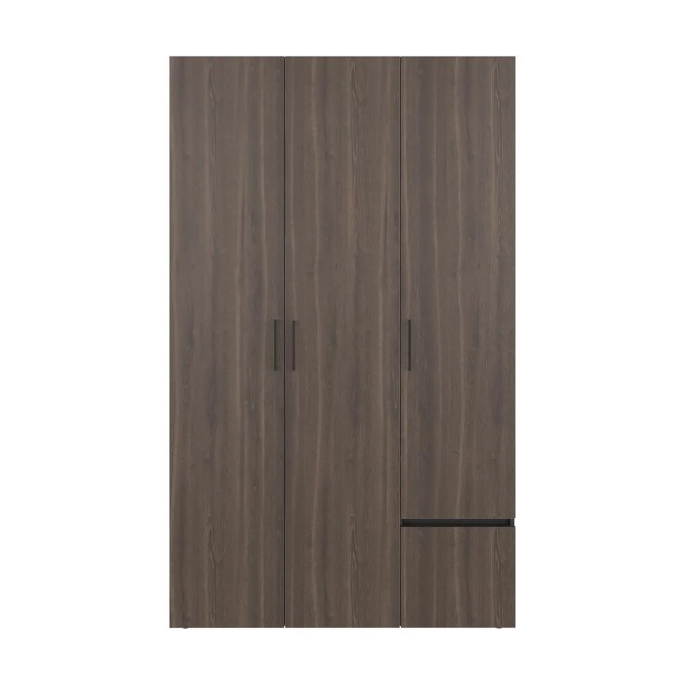 Closet Kenvil, Milan y Wengue, con un cajon y tres puertas RTA Design