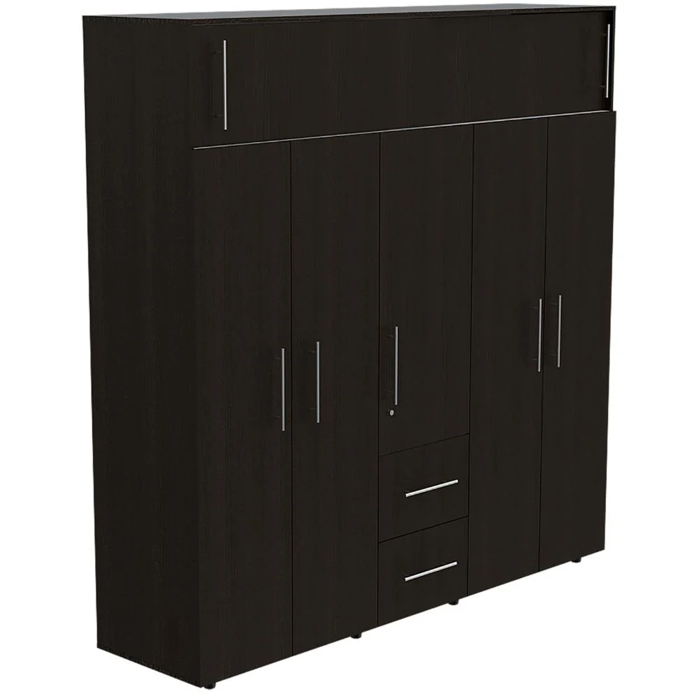 Closet Montano 200, Wengue, De Dos Puertas Corredizas RTA Design