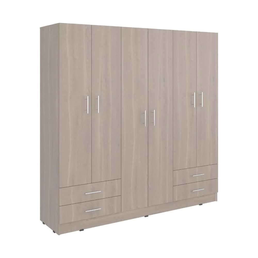 Closet Petunia, Bardolino y Blanco, con cuatro organizadores RTA Design
