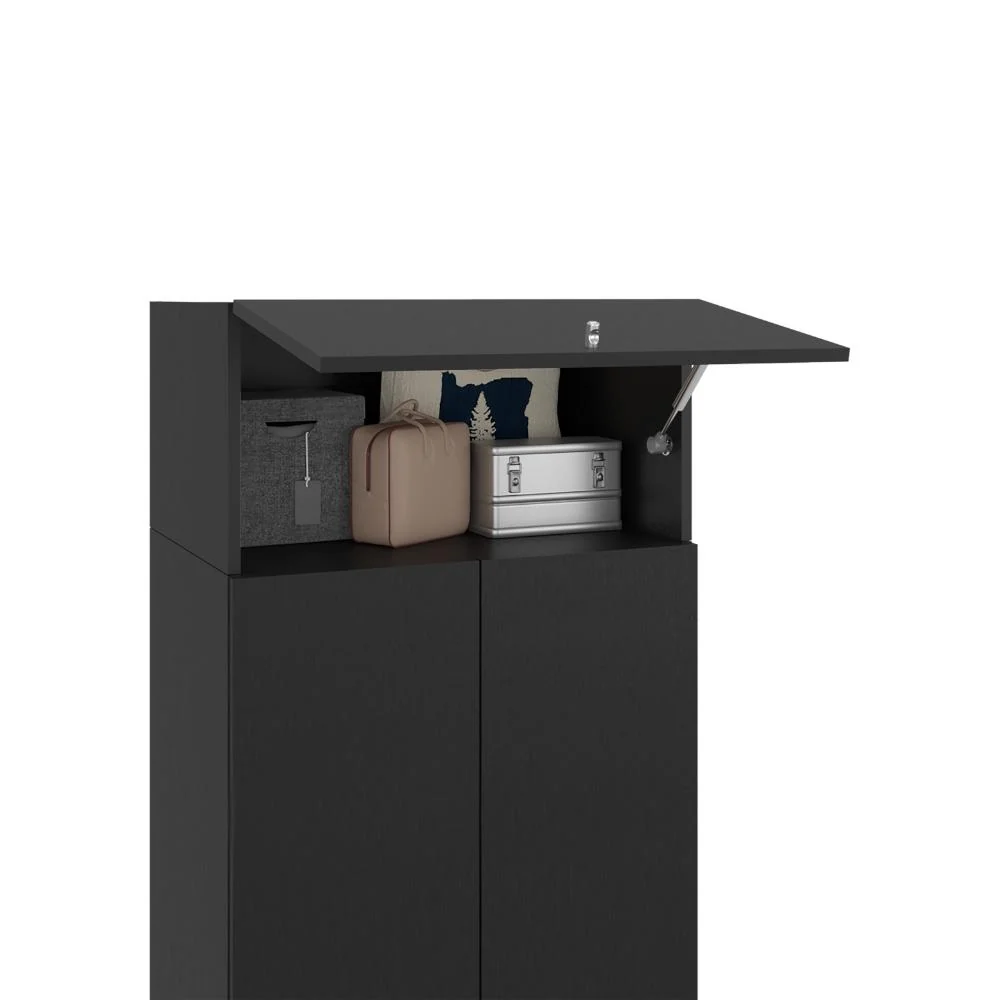 Complemento para Closet Altura, Wengue, para Adicionar altura y compartimiento tu closet RTA Design