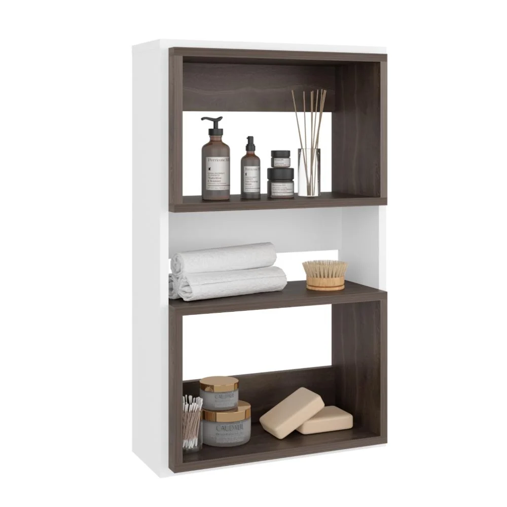 Gabinete de Baño Sensei Eco, Blanco y Milan, con superficies para ubicar objetos RTA Design