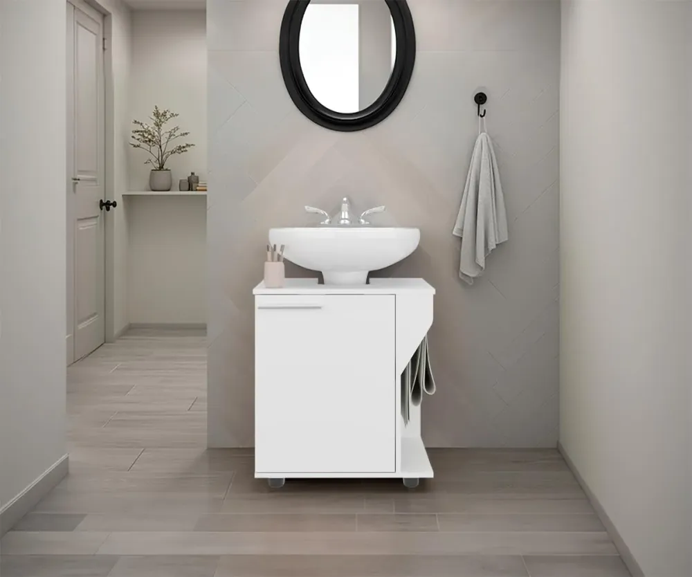 Mueble Para Lavamanos Pili, Blanco Duqueza, No incluye Lavamanos RTA Design