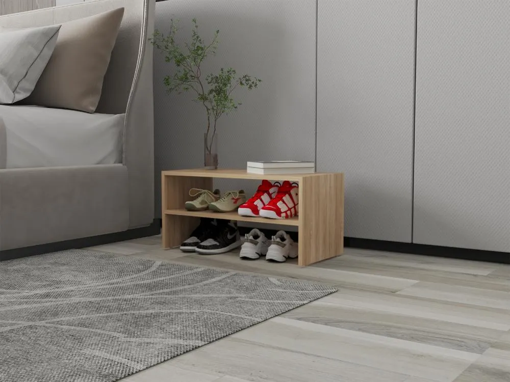 Zapatero Apilable Silap, Fresno Europeo, con capacidad para 6 pares de zapatos RTA Design