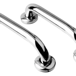 Set 2 Barras Seguridad Baño WC Pasamanos Acero Inoxidable 40 CM