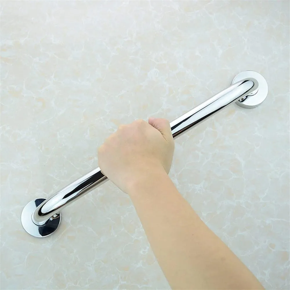 Set 2 Barras Seguridad Baño WC Pasamanos Acero Inoxidable 40 CM