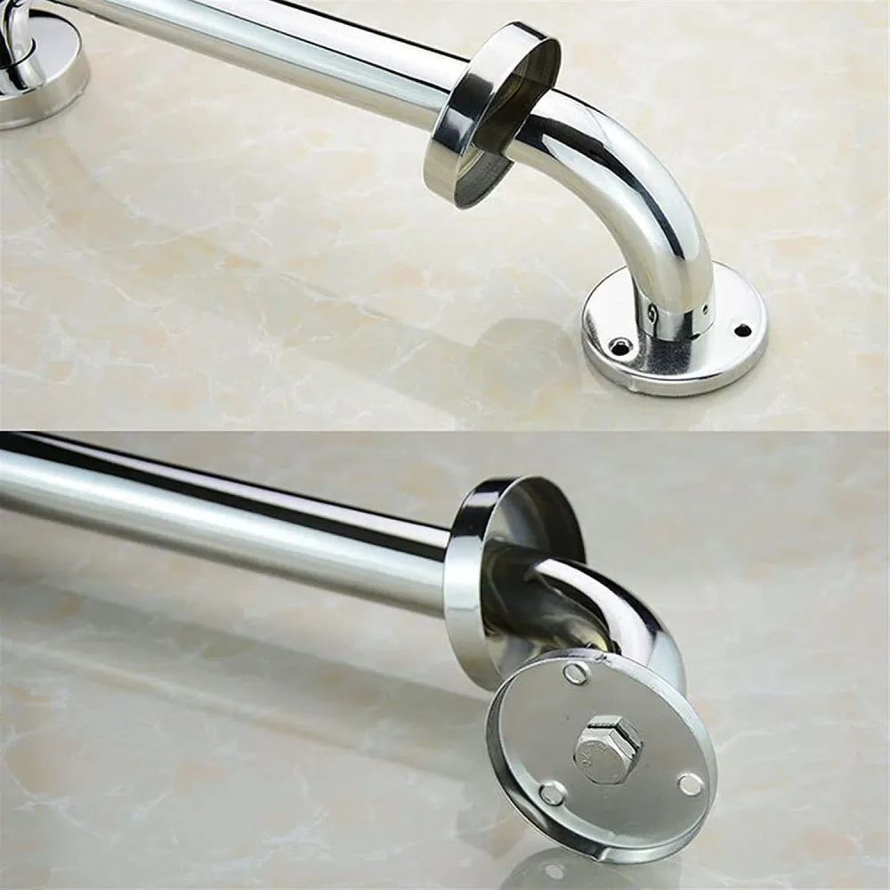 Set 2 Barras Seguridad Baño WC Pasamanos Acero Inoxidable 40 CM