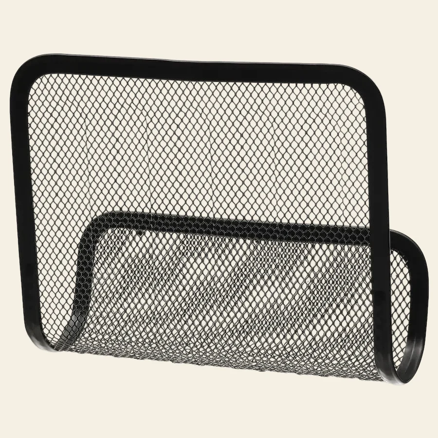 SKADIS SOPORTE DE REVISTAS NEGRO