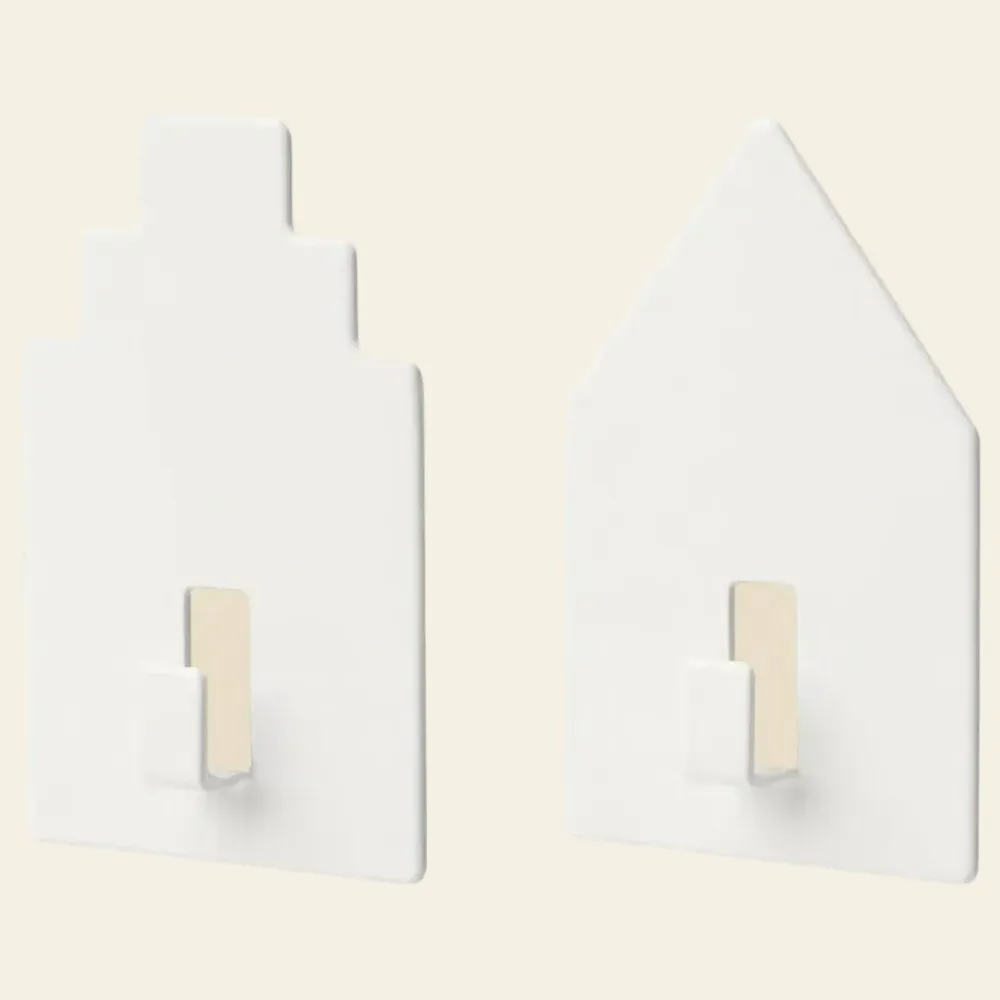 TIPPVAGN PERCHERO AUTOADHESIVO SET DE CASITAS
