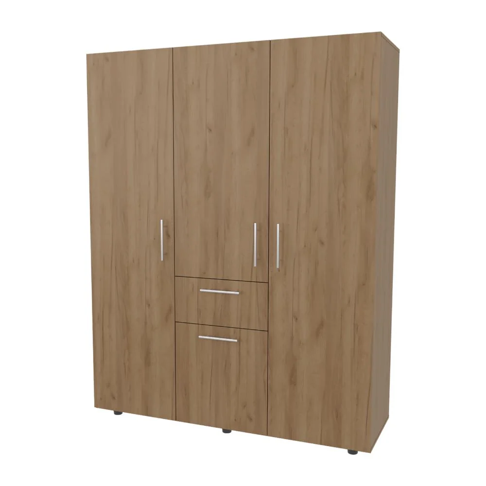 Closet Belen, Fresno Europeo y Wengue, Con Amplios Espacios Para Guardar Ropa ZF Virtual Muebles