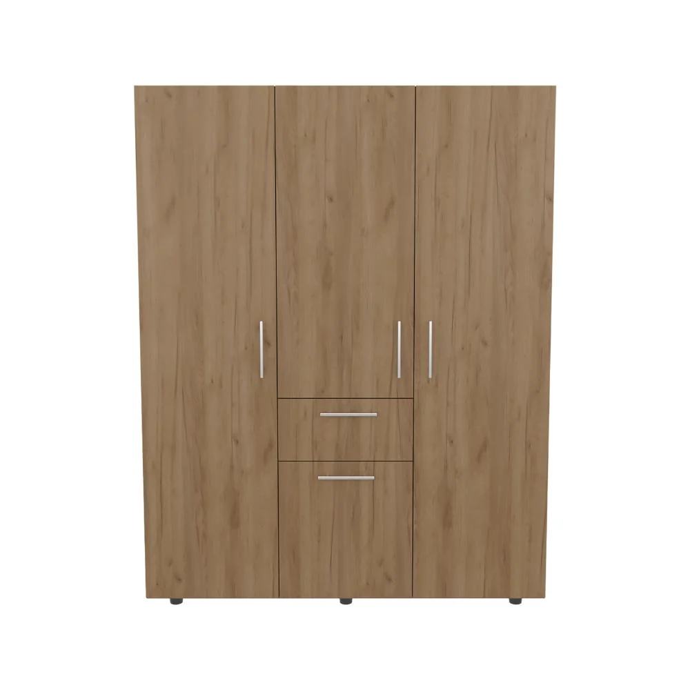 Closet Belen, Fresno Europeo y Wengue, Con Amplios Espacios Para Guardar Ropa ZF Virtual Muebles