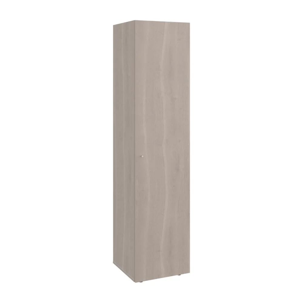 Closet Alma, Bardolino Y Blanco, Una puerta abatible y entrepaños para guardar ropa ZF Virtual Muebles ZF