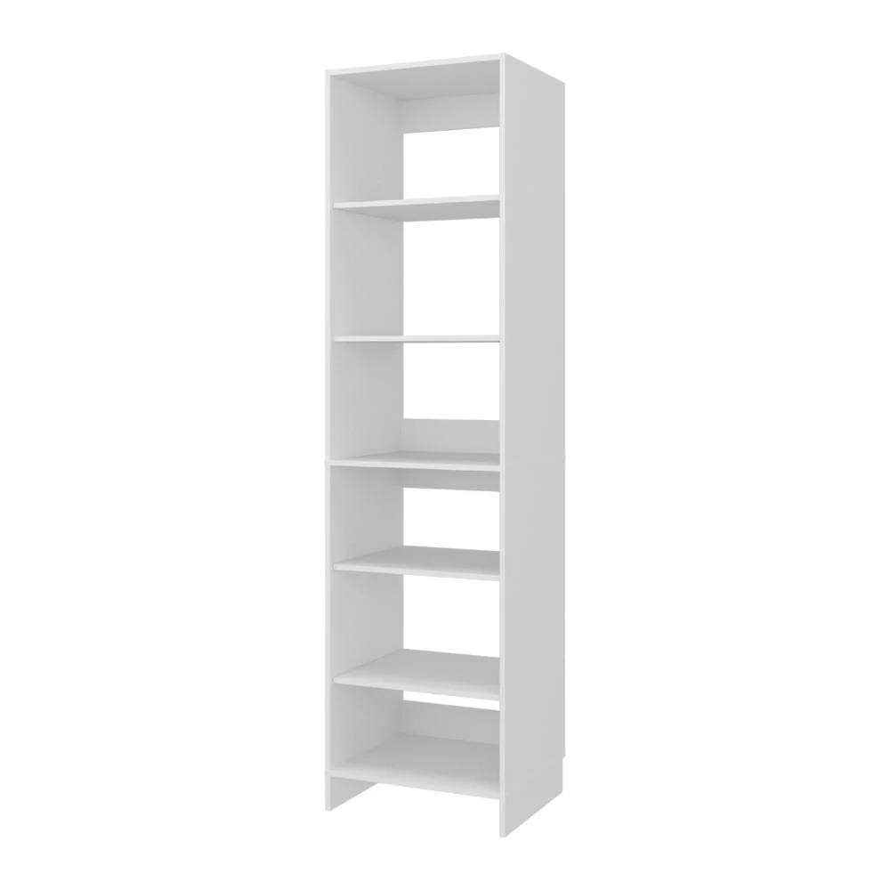 Closet Eco, Kronos Blanco, Con variedad de entrepaños, sin puertas ZF Virtual Muebles ZF
