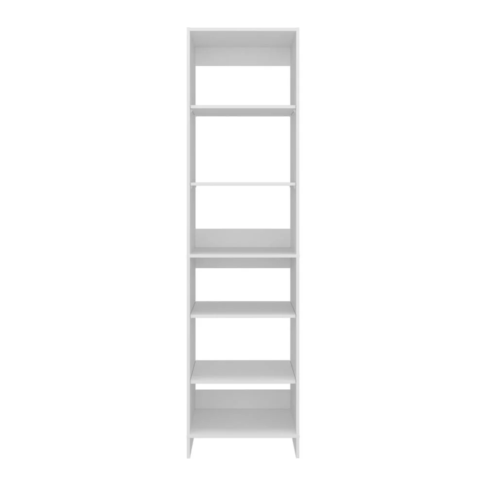 Closet Eco, Kronos Blanco, Con variedad de entrepaños, sin puertas ZF Virtual Muebles ZF