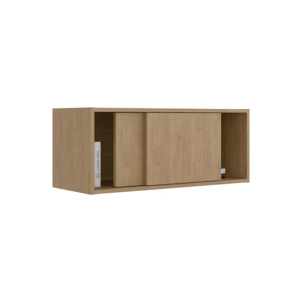 Gabinete Auxiliar Tanix, Fresno Europeo, Con Puertas corredizas ZF Virtual Muebles ZF