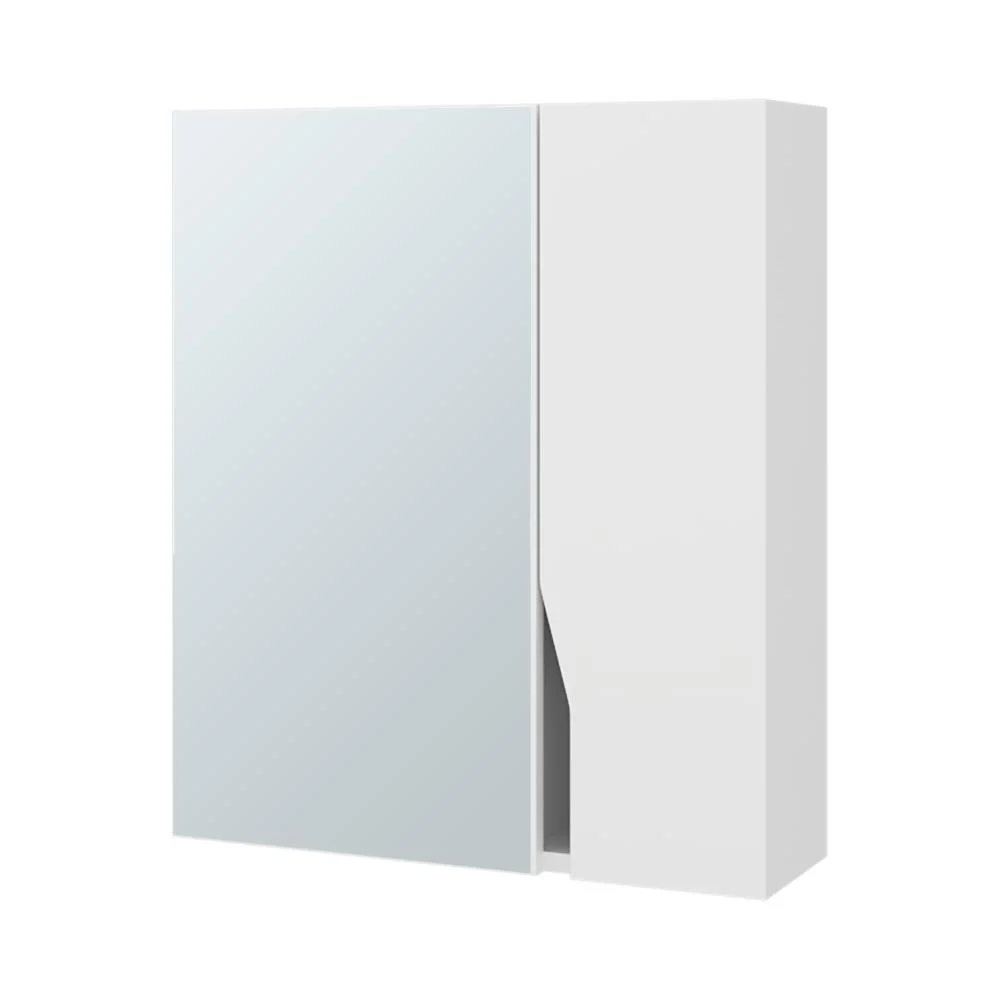 Gabinete de Baño Tuina, Blanco, Con espejo y con espacio para guardar objetos de aseo personales ZF Virtual Muebles ZF