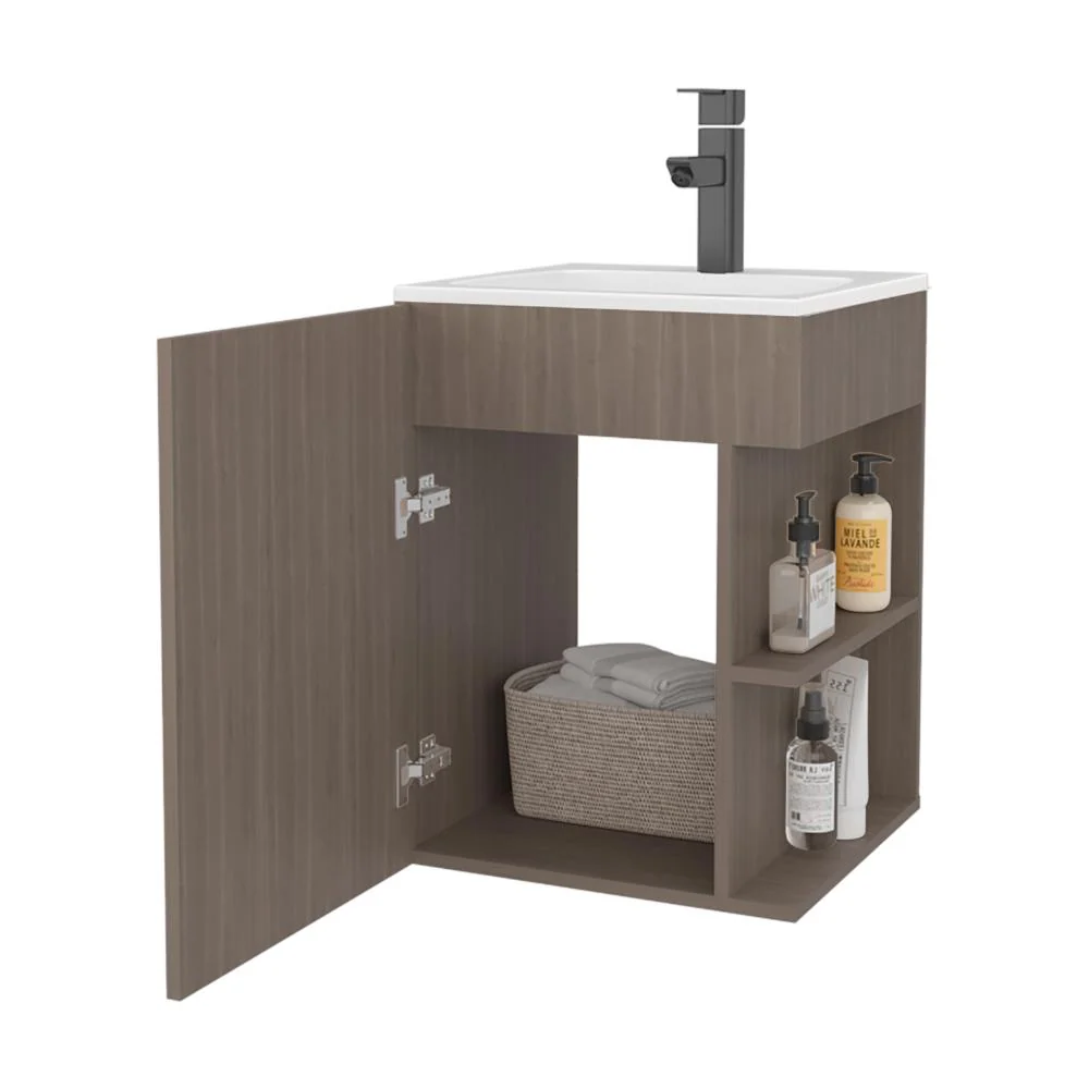 Mueble Para Lavamanos Colton, Bardolino, incluye Lavamanos Praia 45 ZF Virtual Muebles ZF
