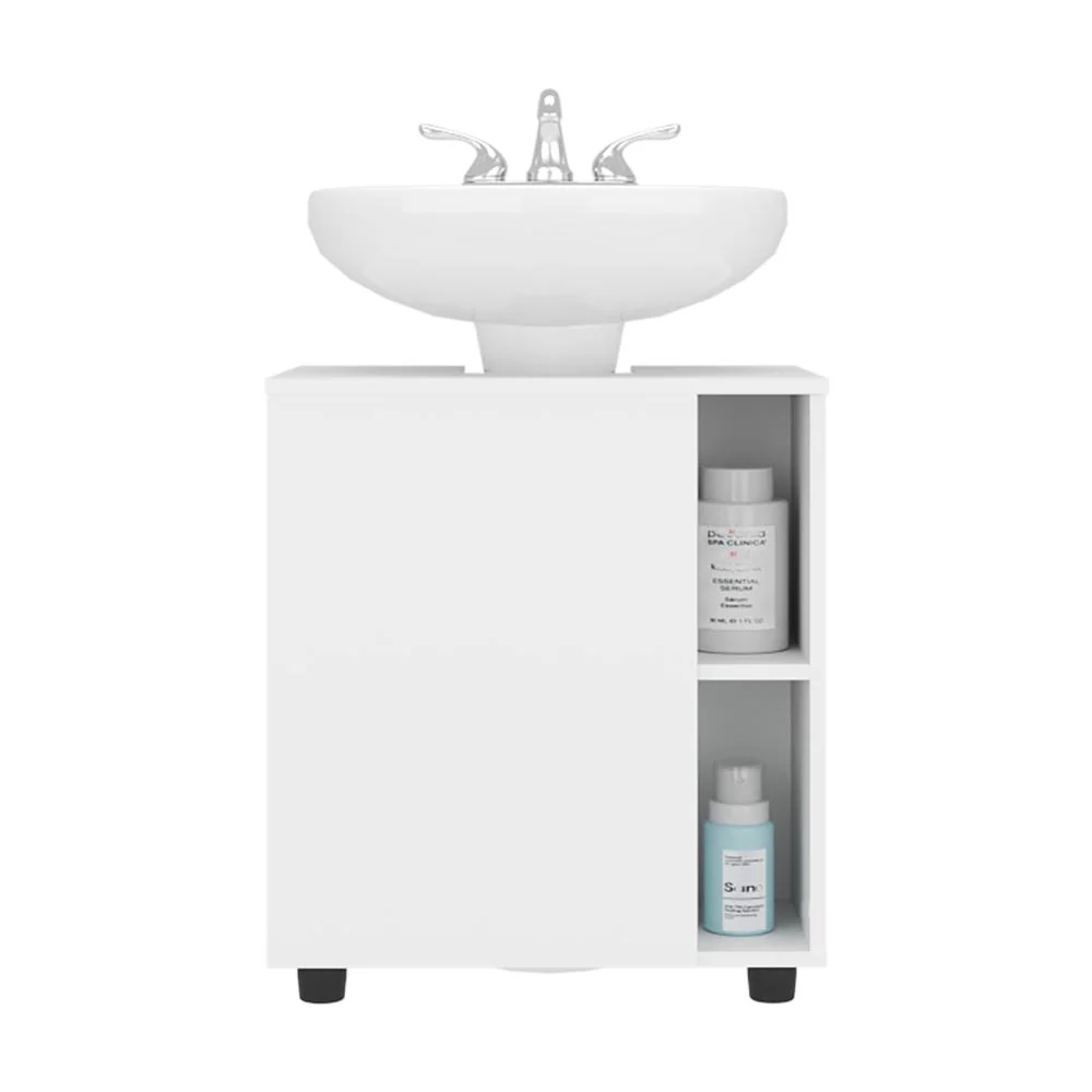 Mueble Para Lavamanos Pascuale, Blanco Duqueza, No incluye Lavamanos ZF Virtual Muebles ZF