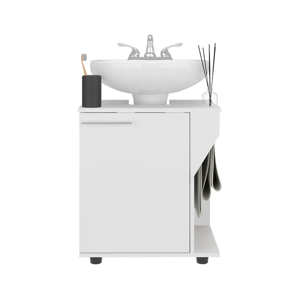 Mueble Para Lavamanos Pili, Kronos Blanco, No incluye Lavamanos ZF Virtual Muebles ZF