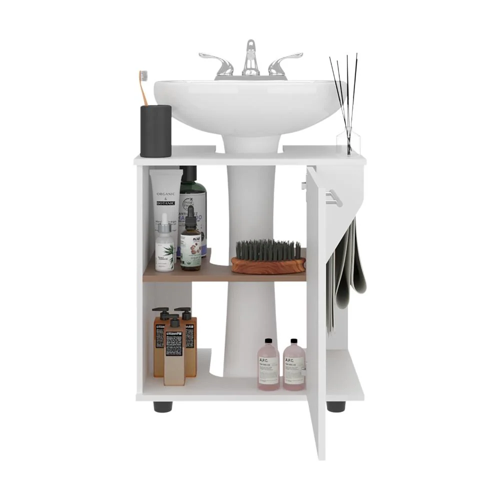 Mueble Para Lavamanos Pili, Kronos Blanco, No incluye Lavamanos ZF Virtual Muebles ZF