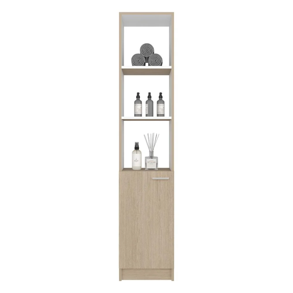Organizador de Baño Aqua, Cartagena y Blanco, con Variedad de Entrepaños ZF Virtual Muebles ZF