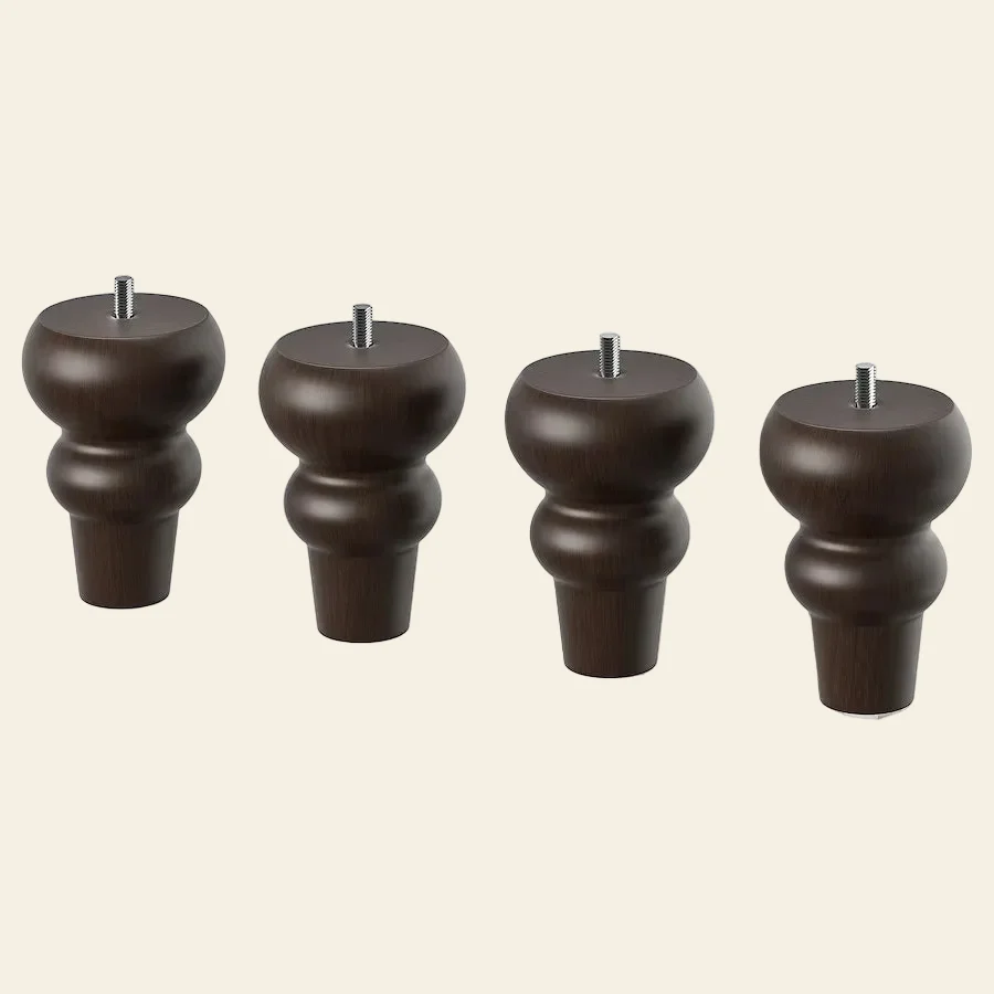 VISKAFORS PATAS SET DE 4 NEGRAS