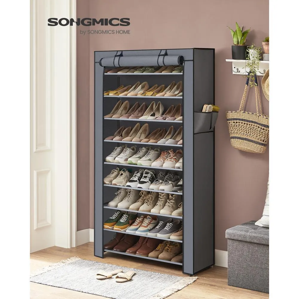 Closet Portátil Zapatero Miek, Gris 27 pares VM Hogar