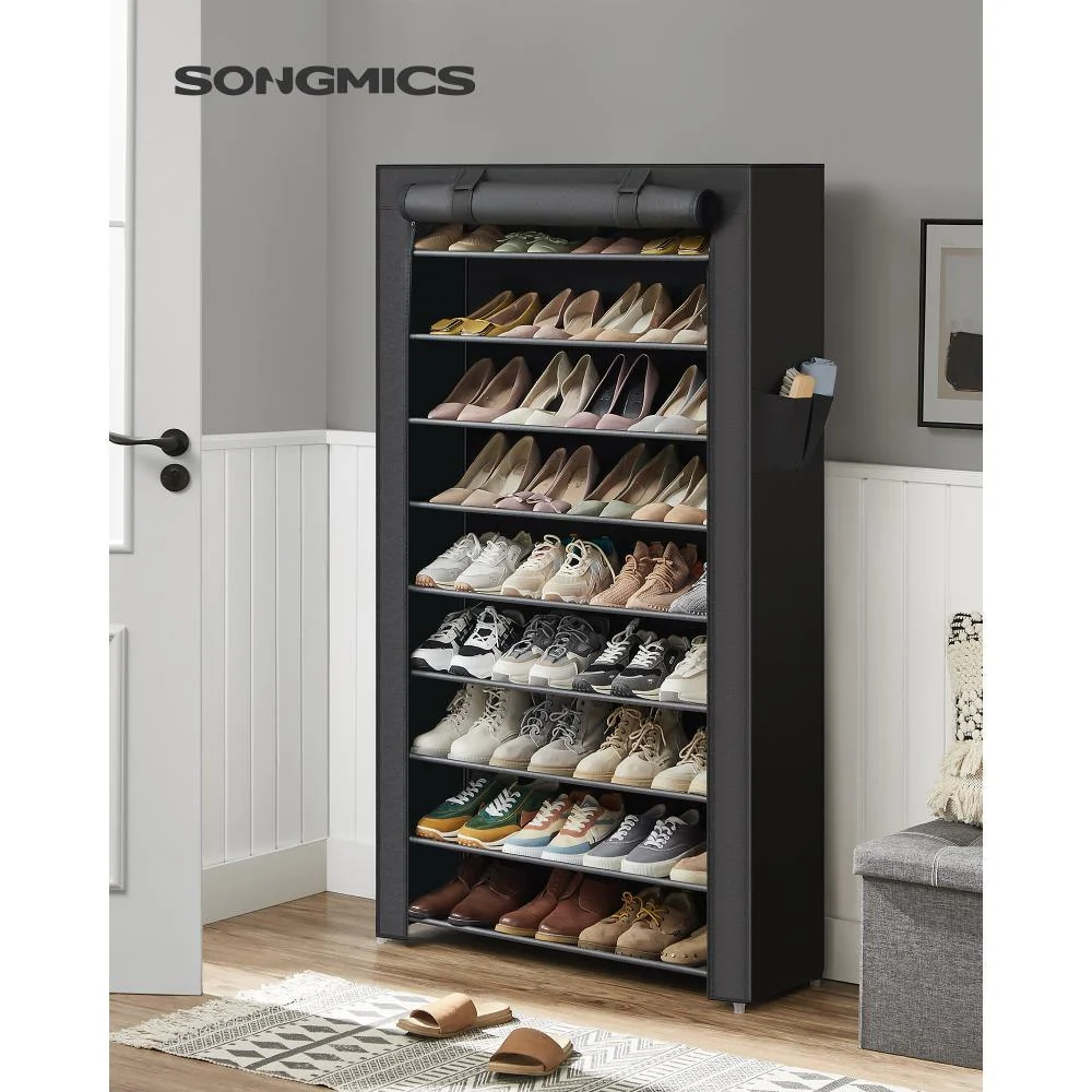 Closet Portátil Zapatero Miek, Negro 28 pares VM Hogar