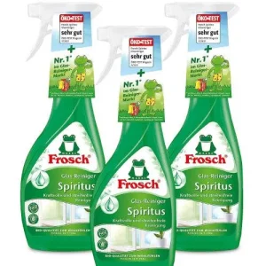 Ergonómico Frosch Limpiavidrios Bio Spirit 3 x 500 cc