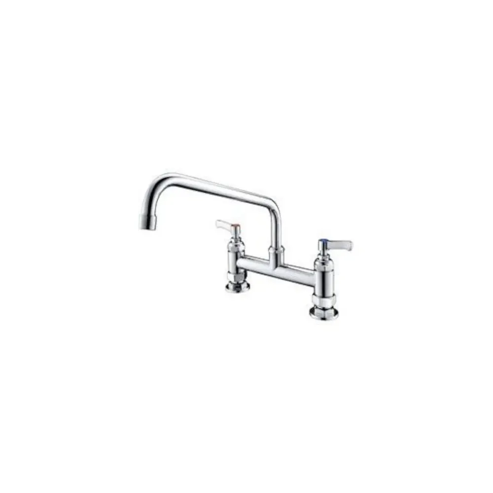 Ergonómico Mezcladora piso de 8 pulg uso rudo, sin cuello nsf