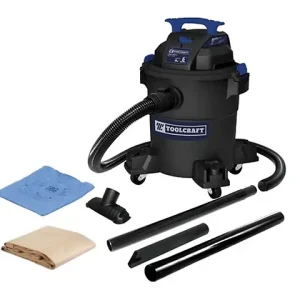 Giratorio Toolcraft tc4184 aspiradora 4 hp 6 galones liquidos y solidos