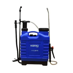 Korei krd2016 fumigadora tradicional 20 l c/doble lanza y 4 boquillas