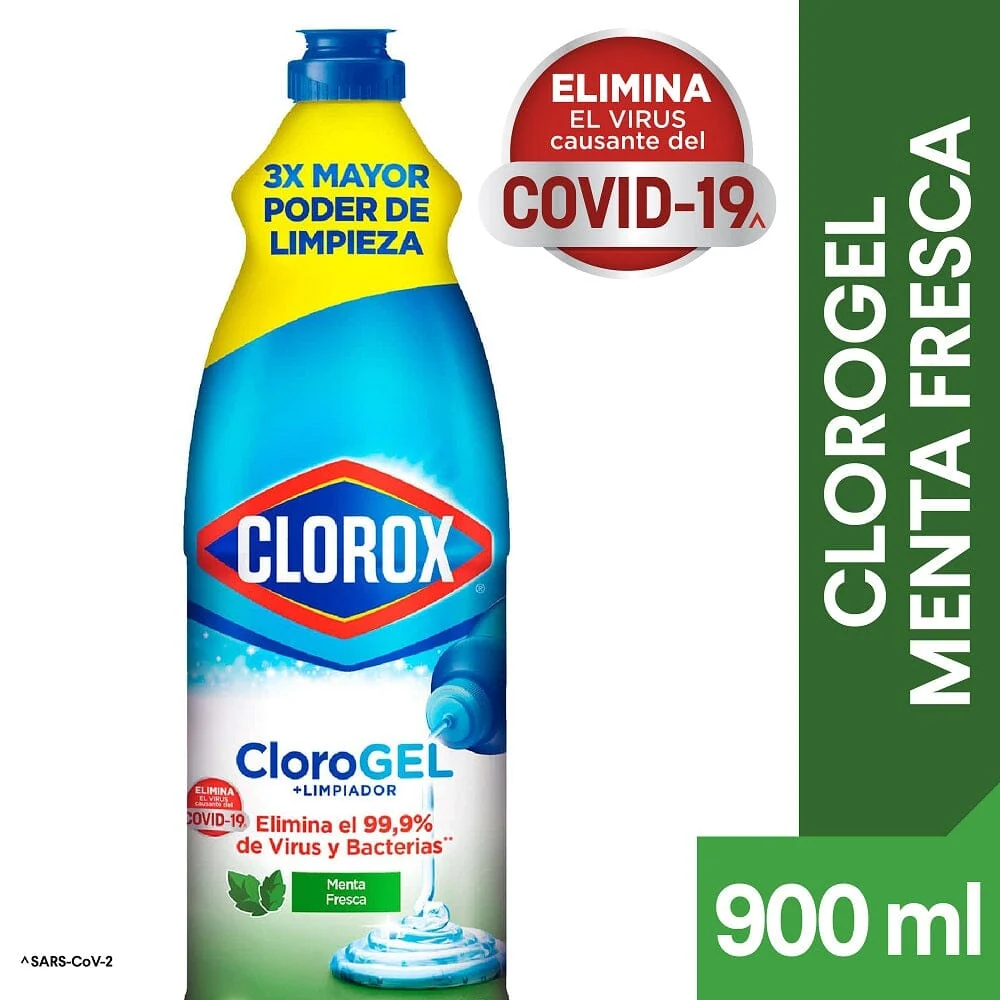 Ligero Cloro Gel Menta Eucaliptus 900 Ml