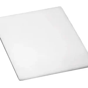 Ligero Tabla de picar 15 x20 x1/2plg de polietileno color blanco