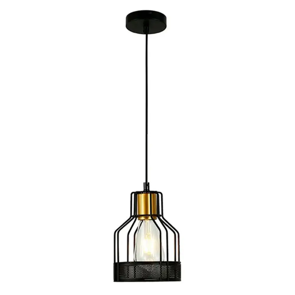 Recargable Colgante acero cromo negro th8015/c n tecno home