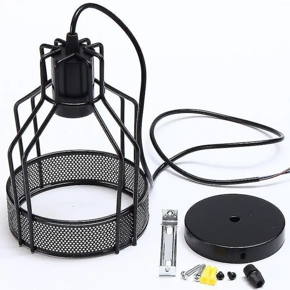 Recargable Colgante acero cromo negro th8015/c n tecno home