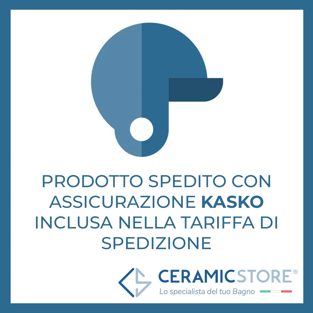 Spazzola igienica modello Akira colore giallo opaco