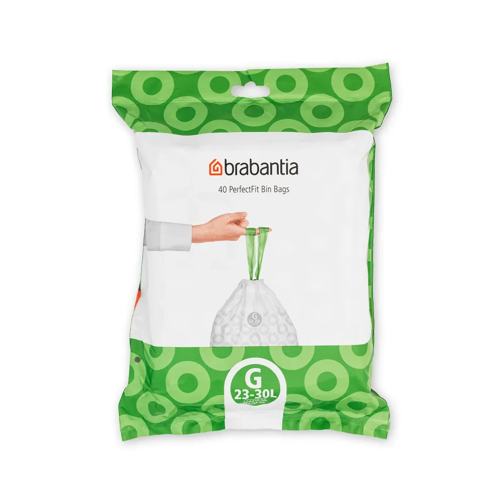 Resistente Bolsas de basura PerfectFit G 30LT dispensador