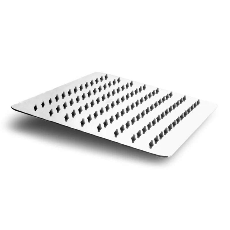 Soffione de ducha acero inoxidable rectangular 30X20 pulido espejo