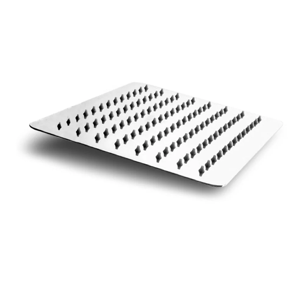 Soffione de ducha acero inoxidable rectangular 30X20 pulido espejo